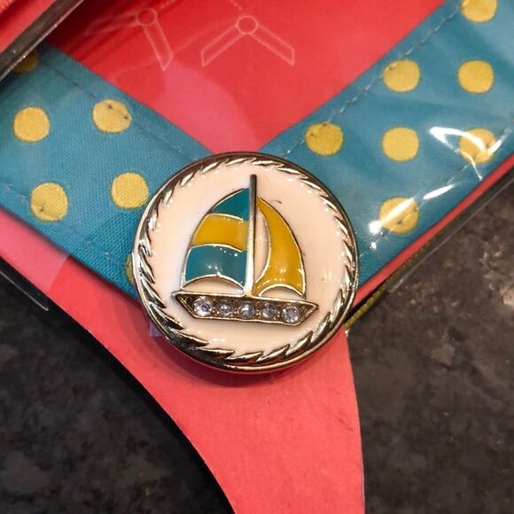 Lindsay Phillips Lake & Dune Nautical Straps NIP - Picture 3 of 4